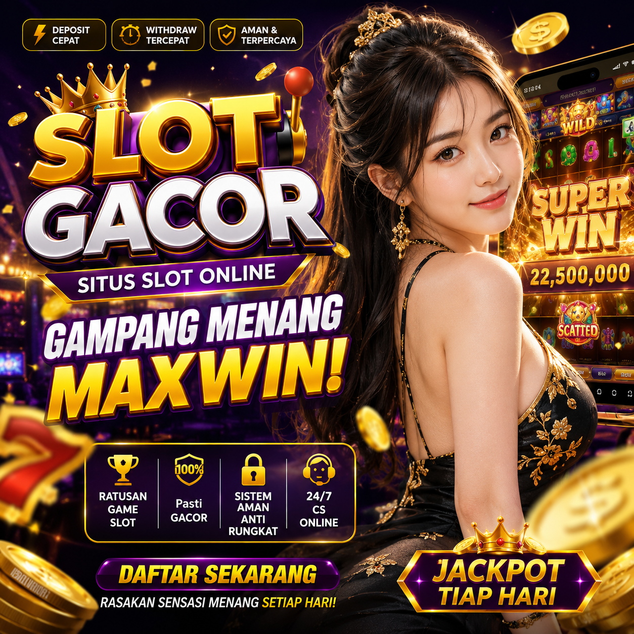 SLOT GACOR 🟢 Situs Judi Gacor 777 Slot88 Slot777 Resmi Gampang Menang RTP Tinggi Pasti Maxwin Modal Kecil
